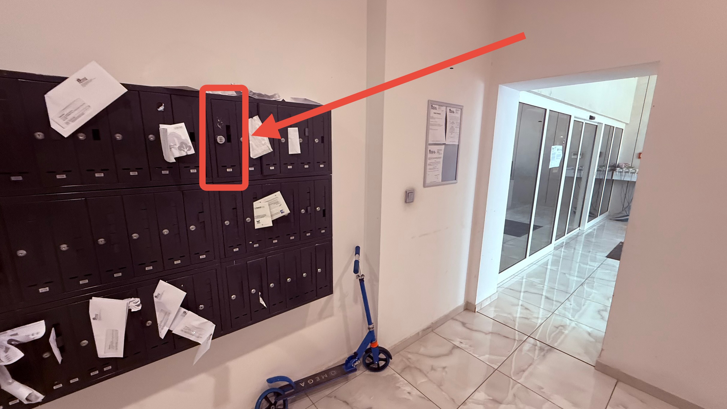 Mailbox Wall