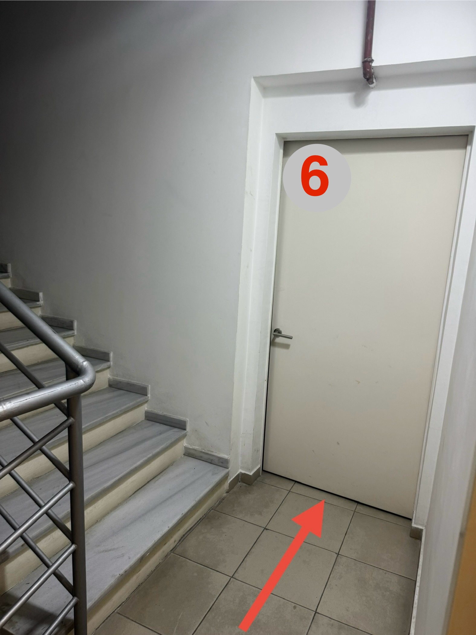 Locate utility room door